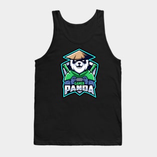 Gamer Panda Tank Top